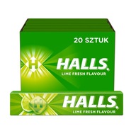 Halls Lime Fresh Candies 33,5 g Displej x20