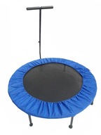 Fitness trampolína, 122 cm s madlom.