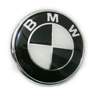 LOGO NA KAPOKE BMW 82mm E32 E38 E46 E6 ČIERNA