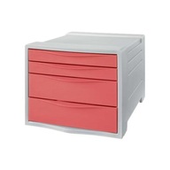 Organizér Colour'Breeze Coral so 4 zásuvkami