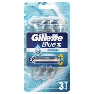 Holiaci strojček Gillette Blue3 Cool 3 kusy