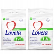 LOVELA farebný prášok hypoalergénny 2,1 kg x2