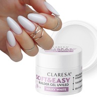 CLARESA SOFT & EASY BUILDING MILKY WHITE GEL 12G