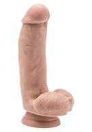 Penis so semenníkmi a prísavkou - 15 cm