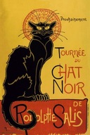 Nástenný plagát Le Chat Noir 61x91,5 cm