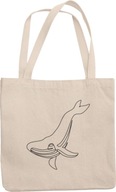 Módna ekologická taška Art Whale Bag