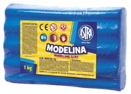 Modelovacia hmota 1kg Astra modrá 304111010