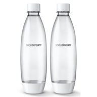 Sada 2 bielych fliaš SodaStream Fuse