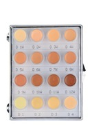 KRYOLAN Mini paleta 16 základní/kamufláž 1W-12W