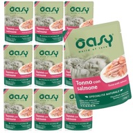 Oasy Natural Wet Cat Food Tun.