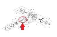 OJNICE Kľukový hriadeľ Quad CAN-AM DS 250 OEM!