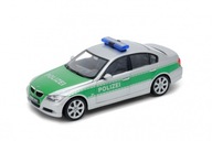 Kovový model Welly Bmw 330I E90 Police 1:24