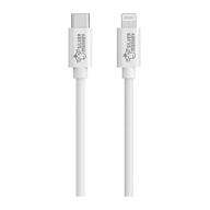 Silver Monkey USB-C - Lightning kábel 3m White MFI