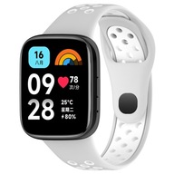 PÁSKA PRE XIAOMI REDMI WATCH 3 ACTIVE | SIVO-BIELA