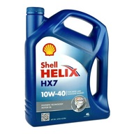 SHELL HELIX HX7 BENZÍNOVÝ MOTOROVÝ OLEJ 10W/40 4L