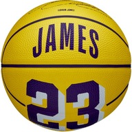 WILSON NBA LEBRON JAMES #23 Los Angeles Lakers MINI BASKETBAL veľkosť. 3