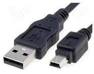 Kábel USB A na mini USB A DSF30, 5 m dlhý