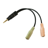 LogiLink CA0021 stereo audio adaptér 3,5 mm jack (M) > 2x 3,5 mm jack (F)