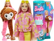 BARBIE CUTIE REVEAL DOLL JUNGLE MONKEY HKR01