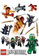 Vytlačiť Fondánovú tortu Lego NINJAGO Set