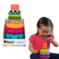 Edukačná hračka pre deti STEM Tower SASSY 6m+