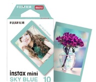 Náplne Fujifilm 10 KS INSTAX MINI SKY BLUE 9 11