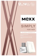 Darčeková sada Mexx Simply for Her (toaletná voda 20ml + mydlo