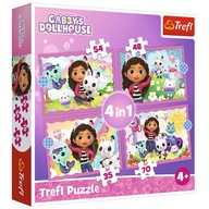 34620 KOCKY PUZZLE 4v1 GABIHO DOBRODRUŽSTVÁ