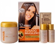 KERATIN / domáca súprava na vyrovnávanie vlasov Kativa