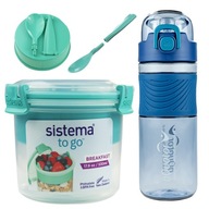 Sistema Nádoba na raňajky 530 ml + FĽAŠA Aquator 600 ml