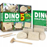 Dinosaurus Excavation Dino Set 5v1 Archeológ