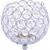 OPENWORK SVIEČEK CRYSTAL GLAMOUR SILVER ŠANCA