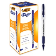 BIC GEL-OCITY guľôčkové pero modré 0,5mm 30ks