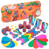 CLIXO SUPER RAINBOW MAGNETICKÉ BLOKY 60 PRVKOV