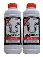 2x Rurex Pro 1L - Odblokovač potrubí a odtokov
