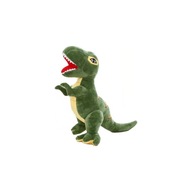 PLYŠOVÝ MASKOT DINOSAUR T-REX, ZELENÝ, 30 cm