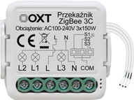 OXT mini 3 okruhy ZigBee 3 Tuya SMART Wi-Fi modul