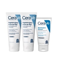 CeraVe regeneračný krém na ruky silne hydratačný pre suchú pokožku 100 ml x2