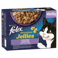 Felix Sensations morka, makrela, jahňacina 48x85g