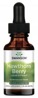 Swanson Hawthorn Extract 29,6 ml Cirkulačný tlak