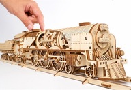 Mechanický model uhoľnej lokomotívy UGEARS!