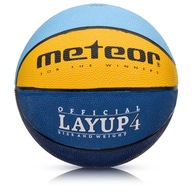 4 Basketball Meteor LayUp 4 modro-žlto-čierne