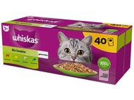 WHISKAS Mix of Flavors krmivo pre mačky (40 x 85 g)