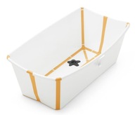 Stokke Flexi Bath skladacia vaňa BIELA ​​ŽLTÁ