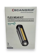 Svetlomet Scangrip 150 lm FLEX WEAR KIT 03.5811