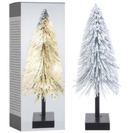 Vianočný stromček, svietiaci, sneh, 40 cm