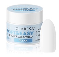 CLARESA SOFT&EASY BUILDING CLEAR UV/LED GEL 12g