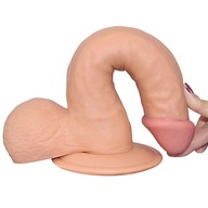 Lovetoy The Ultra Soft Dude vaginálne dildo 20 cm