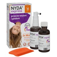 NYDA Express proti všiam a hnidám, 2x50ml