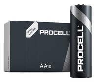 * Batéria Duracell Procell LR6 AA, 10 tyčiniek